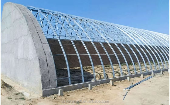 Disegno Kit serra solare 4-6M altezza con telaio in acciaio galvanizzato