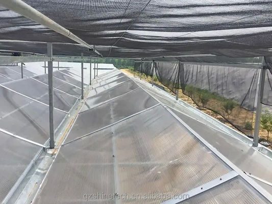 4m larghezza di baia Multi Span serra materiale di copertura agricola Super forte resistenza