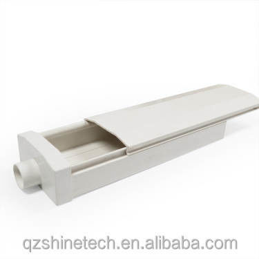 Sistema di coltivazione idroponica 100*50mm NFT PVC Pipe Agricoltura verticale con accessori bianchi