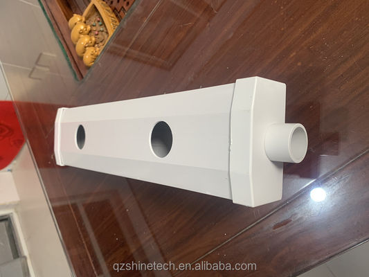 Canale NFT in PVC di tipo orizzontale per la coltivazione idroponica di ortaggi a foglia a dimensioni personalizzate
