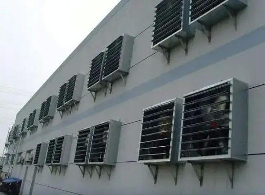 380/220V Industria avicola Ventilazione in serra Ventilatore di scarico e pad di raffreddamento